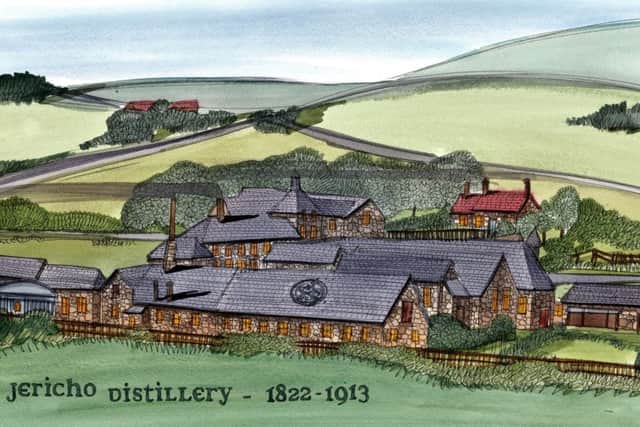 An image of the Jericho distillery in Insch, Aberdeenshire. Picture: Lost Distillery Company
