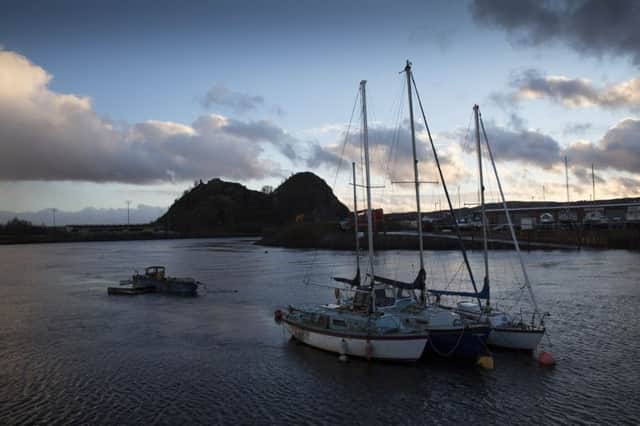 Dumbarton Rock, which towers over the River Clyde, was the capital of the ancient kingdom of Alt Clud. Picture: Robert Perry/TSPL