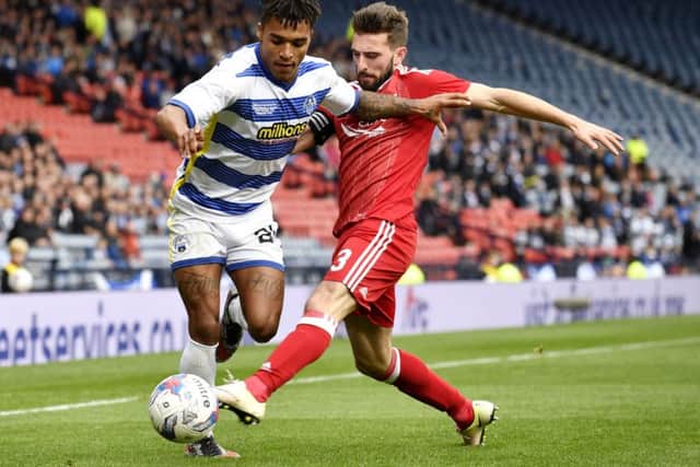 Graeme Shinnie, right, hopes to be on target tonight as he bids to add more goals to his game. Picture: SNS.
