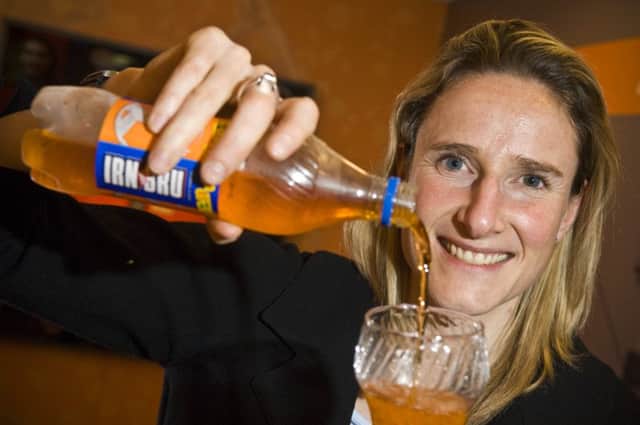 Julie Barr of AG Barr, the Cumbernauld-based producers of Irn-Bru. Picture: Ian Georgeson/TSPL