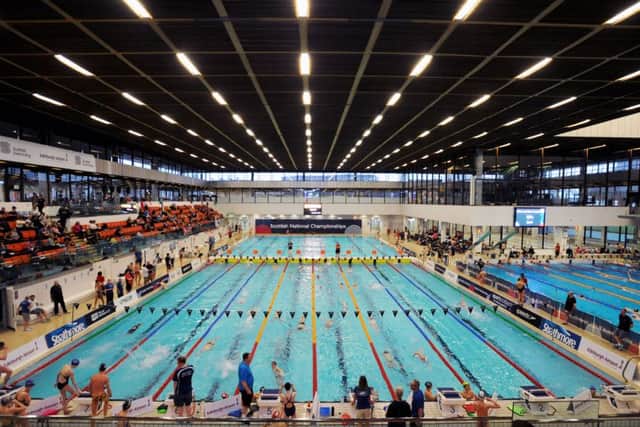 The Royal Commonwealth Pool. Picture: Jane Barlow.