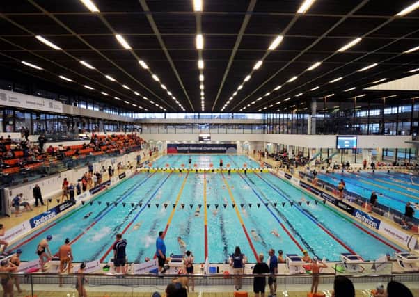The Royal Commonwealth Pool. Picture: Jane Barlow.