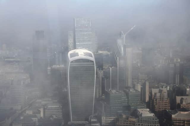 Brexit clouds are gathering over the finance sector, a major contributor to government coffers. Picture: Dan Kitwood/Getty Images