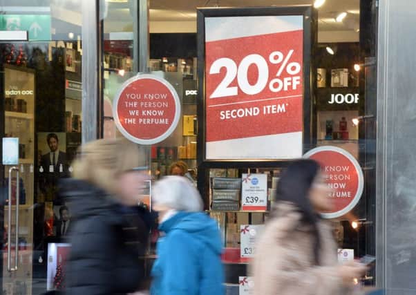 The annual Black Friday sales gave stores a boost last month. Picture: Jon Savage