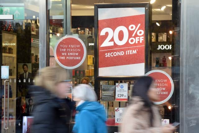 The annual Black Friday sales gave stores a boost last month. Picture: Jon Savage