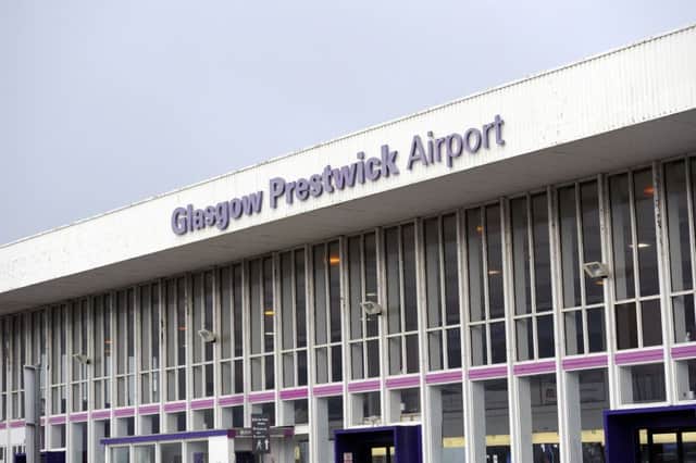 Prestwick Airport hopes to become the UK's first spaceport. Picture: John Devlin