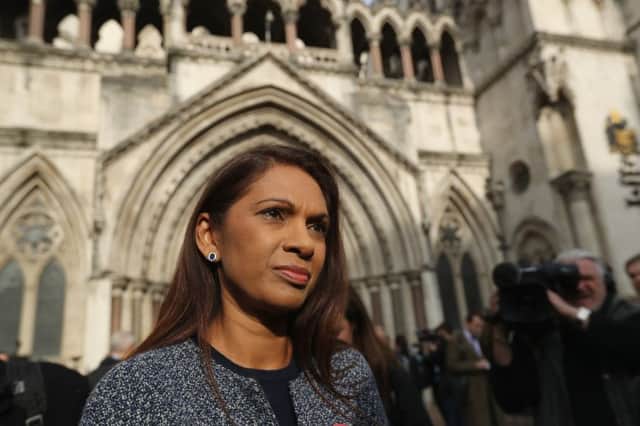 Gina Miller, who brought court case challenging Prime Minister's right to trigger Brexit without MPs' approval. Picture: Dan Kitwood/Getty Images