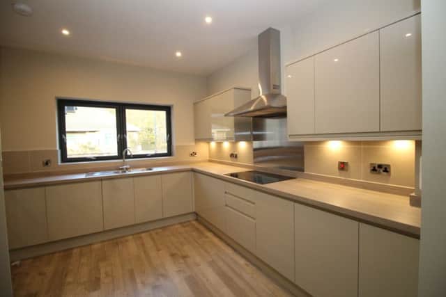 A kitchen in the Dalkeith homes