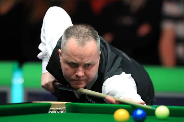 John Higgins reached the quarter-finals of last week's UK Championships. Picture: Mike Egerton/PA Wire