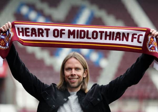 New Hearts assistant coach Austin MacPhee. Picture: Andrew Milligan/PA Wire