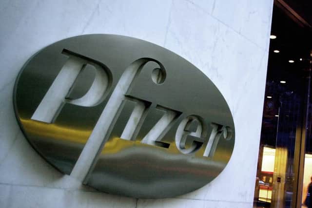 Drugs giant Pfizer has been handed a record fine by the competition watchdog. Picture: Mark Lennihan/AP
