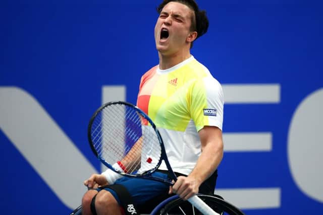 Gordon Reid won two grand slams, a gold medal and finished the year as World No.1. Picture: Getty