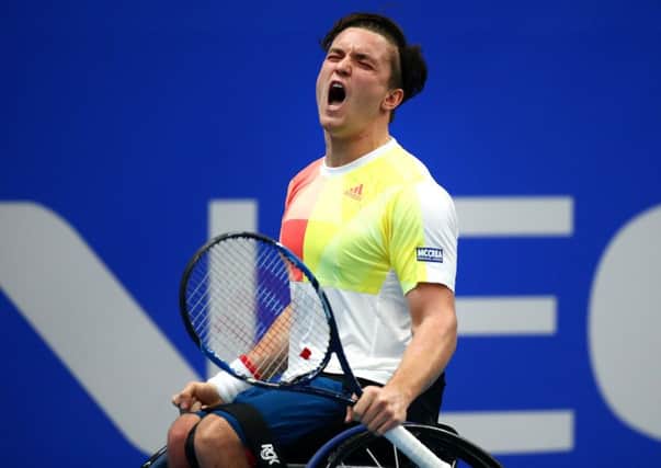 Gordon Reid won two grand slams, a gold medal and finished the year as World No.1. Picture: Getty
