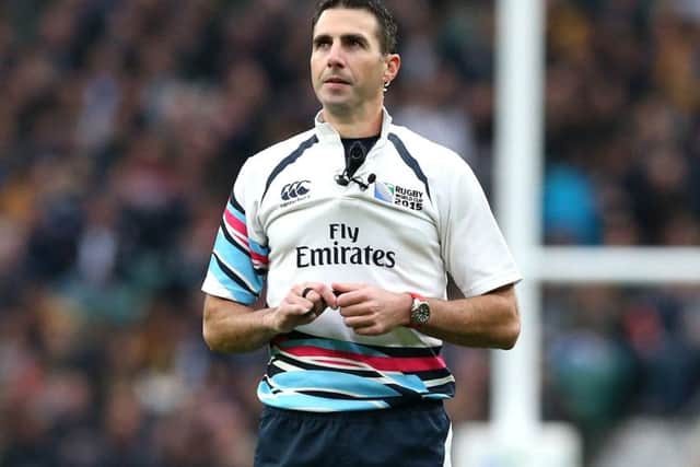 Craig Joubert is to retire from refereeing. Picture: David Rogers/Getty Images