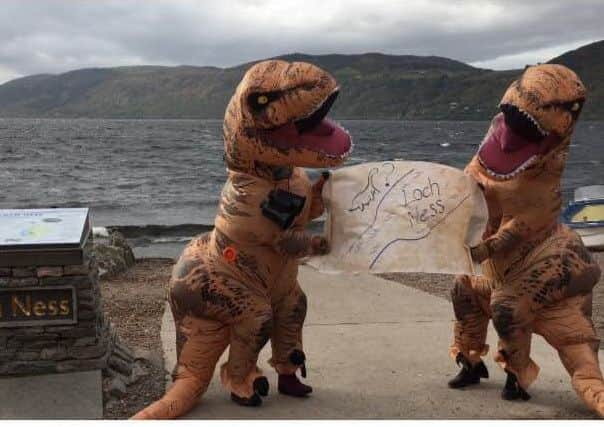 TrexTuesdays at Loch Ness. Picture: VisitBritain