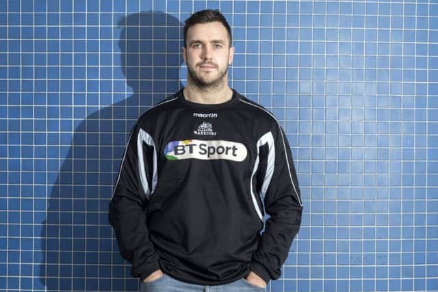 Glasgow Warriors' Alex Dunbar is relishing this weekend's clash with Racing 92. Picture: Ross Brownlee/SNS/SRU