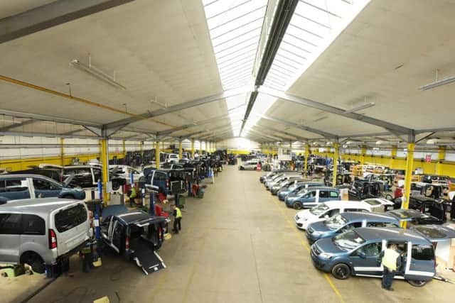 Allied Vehicles' site in Glasgow