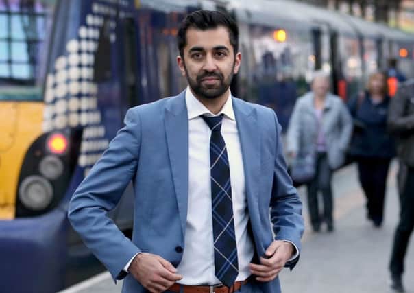 Transport Minister Humza Yousaf's problems started with trains. Now, it's car insurance. Picture: Jane Barlow