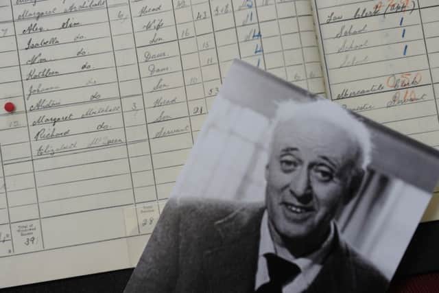Census records from 1911, including information on the well-known Scots actor Alastair Sim, are among the thousands of documents that can be viewed through ScotlandsPeople. Picture: Neil Hanna