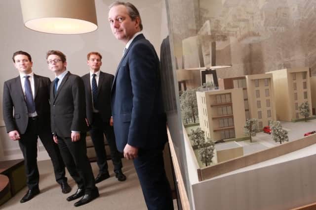 From left: Nick Watson, John Boyle, Will Scarlett and Matthew Benson of Rettie & Co. Picture: Stewart Attwood
