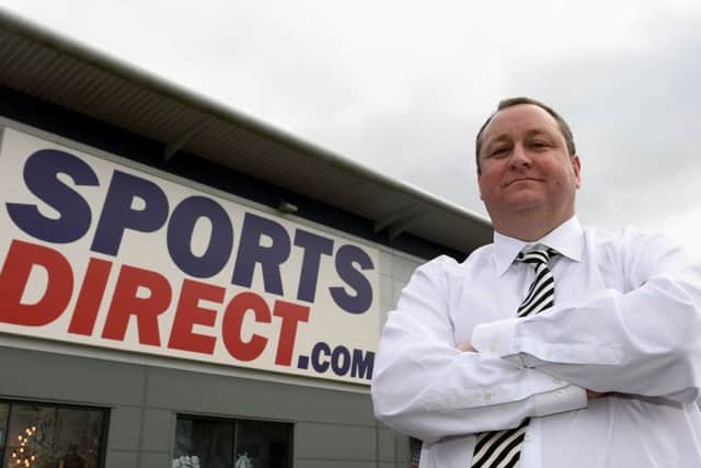 Sports Direct boss Mike Ashley said the past six months had been 'tough'. Picture: Joe Giddens/PA Wire