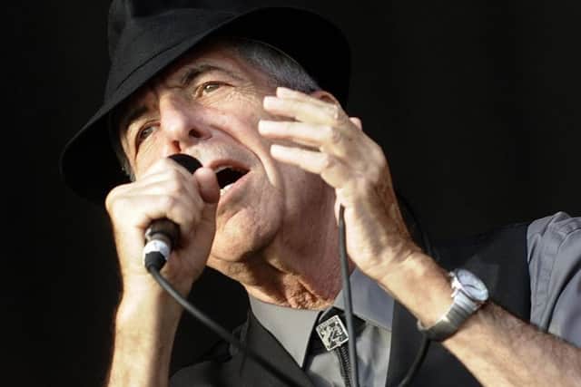 Leonard Cohen PIC: Diego Tuson / AFP / Getty Images