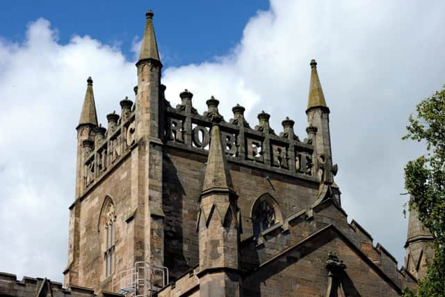 The grave of Robert the Bruce was rediscovered in Dunfermline Abbey in 1818. Picture Lisa Ferguson/TSPL