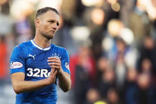 Clint Hill is out of contract at the end of the season. Picture: SNS