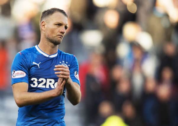 Clint Hill is out of contract at the end of the season. Picture: SNS
