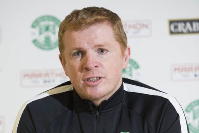 Hibs boss Neil Lennon took a more traditional route into management. Picture: SNS