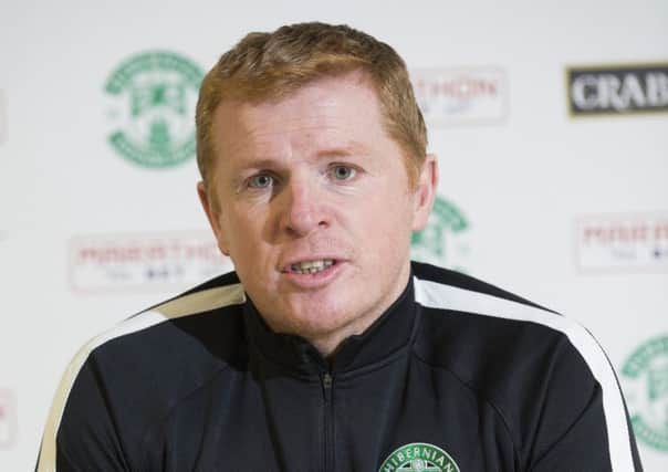 Hibs boss Neil Lennon took a more traditional route into management. Picture: SNS