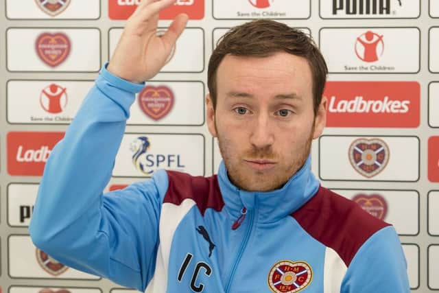 Hearts head coach Ian Cathro held talks with Rangers before Mark Warburton got the job. Picture: Bill Murray/SNS