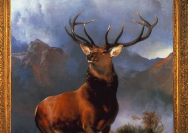 The Monarch of the Glen has been on display thanks to a deal with owner Diageo, but the drinks giant now wants to seel the painting. Picture: contributed