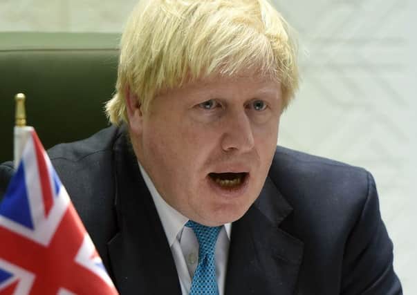 British Secretray of State for Foreign and Commonwealth Affairs Boris Johnson.
Picture: Getty Images