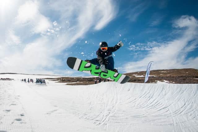 Snowsports fans set to flocks Scottish slopes. Picture: Ski Scotland