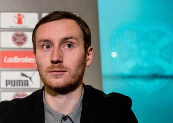 Ian Cathro became Hearts head coach earlier this week. Picture: SNS