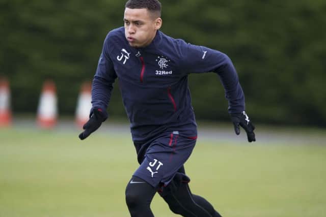 James Tavernier is bidding to reclaim his place in the Rangers side. Picture: SNS.