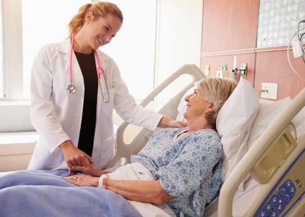 Many young doctors believe they should be distant to be professional, according to Dr David Jeffrey. Photograph: Getty