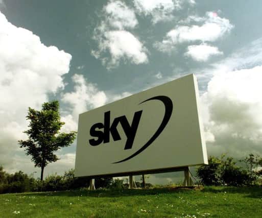 Sky's shares surged on the news. Picture: Bill Henry