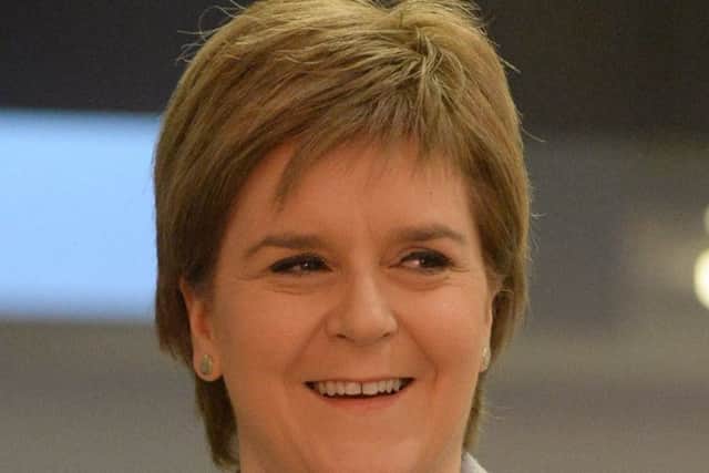 First Minister Nicola Sturgeon
Picture: Submitted