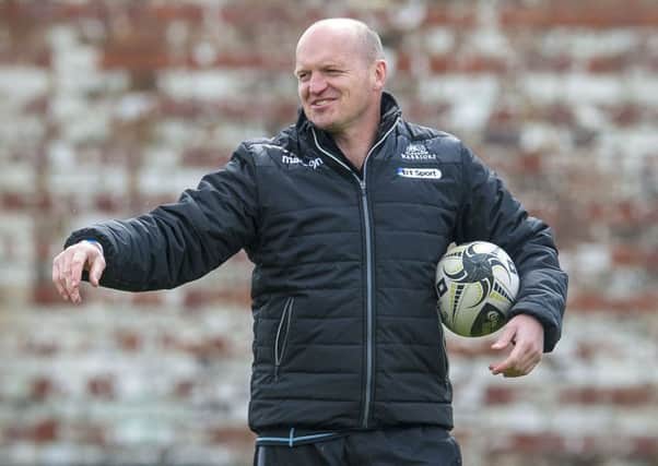 Glasgow coach Gregor Townsend hopes to engineer a famous win in Paris. Picture: SNS Group