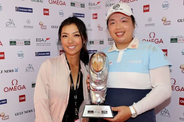 Shangshan Feng made it three in a row. Picture: David Cannon/Getty Images