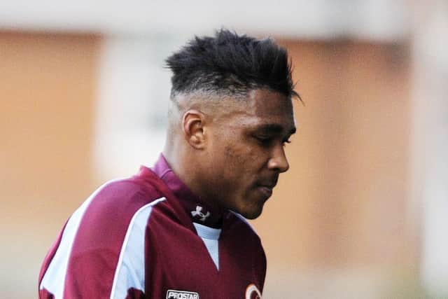 Willis Furtado opened the scoring for Stenhousemuir