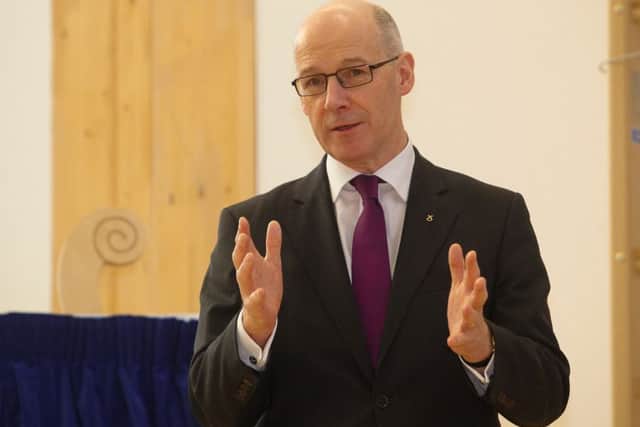 Deputy First Minister John Swinney
Picture: Submitted