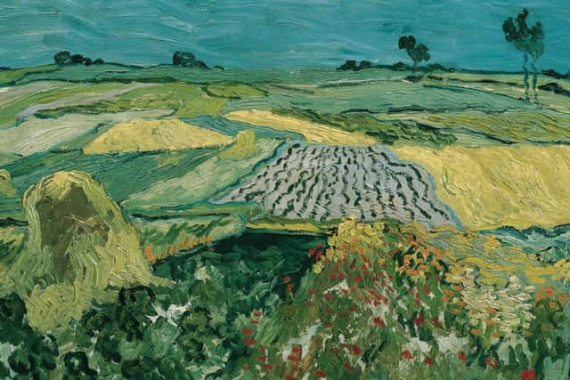 Wheat Fields near Auvers, 1890 by Vincent Van Gogh, part of the Inspiring Impressionism exhibition at the Scottish National Gallery PIC: Collection: Galerie Belvedere, Vienna, Austria.