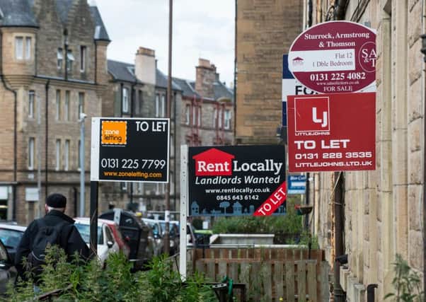 Scotland has some of the UK's highest gross rental yields, according to Rettie & Co. Picture: Ian Georgeson