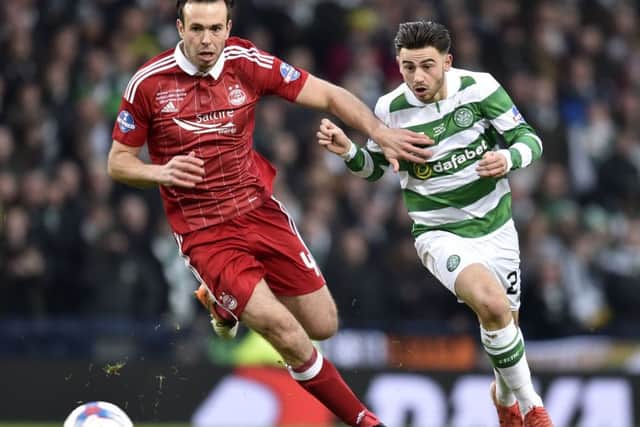 Aberdeen defender Andrew Considine is confident of moving above Rangers in the Premiership. Picture: SNS.