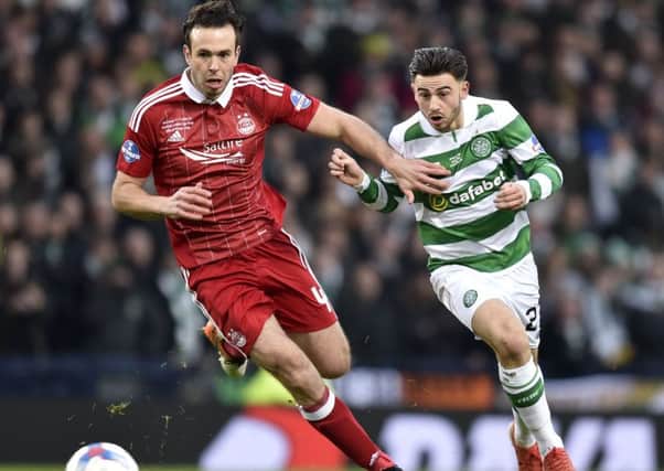 Aberdeen defender Andrew Considine is confident of moving above Rangers in the Premiership. Picture: SNS.