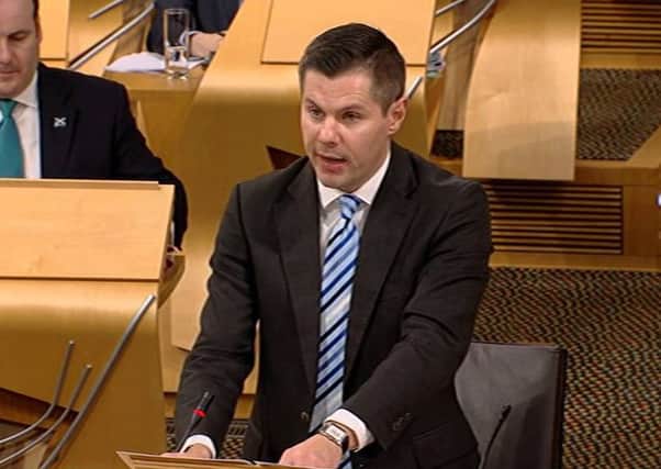 Finance Secretary Derek Mackay is expected to resist raising taxes. Picture: Contributed