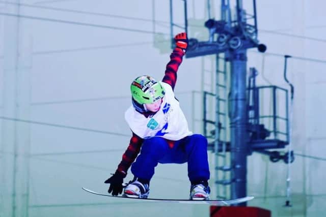 Thomas Dunn in action. Picture: Snow Factor